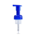 28/410 pet liquid pump foaming bottle with silicone brush